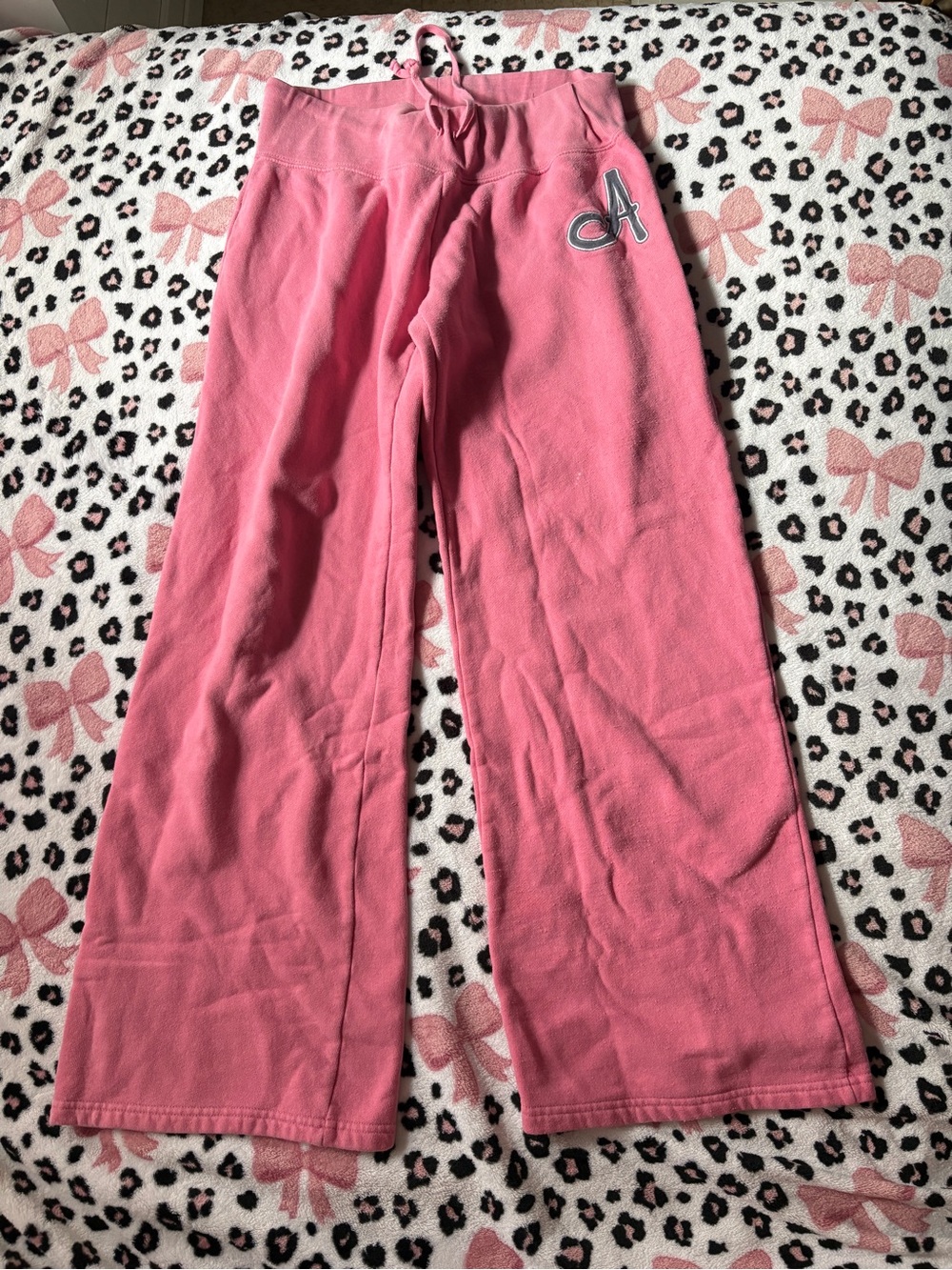 Y2k Vintage Aeropostale Pink Wide Leg Sweatpants
